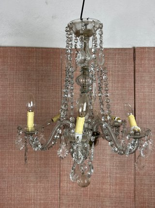 Lámpara colgante Cristal