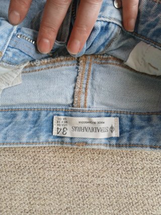 Lote 3 Pantalones Cortos Vaqueros Talla 32-34