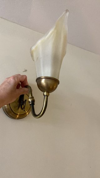 Dos Apliques de pared estilo clásico