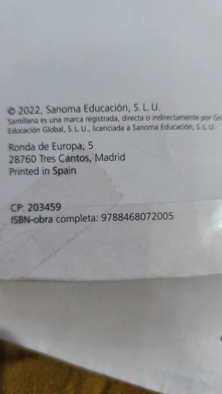 Lengua castellana, 5 Primaria