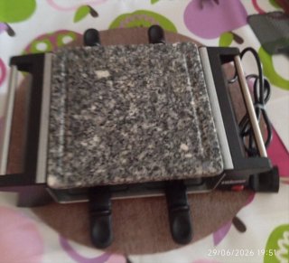 Plancha  pequeña piedra para camping ⛺