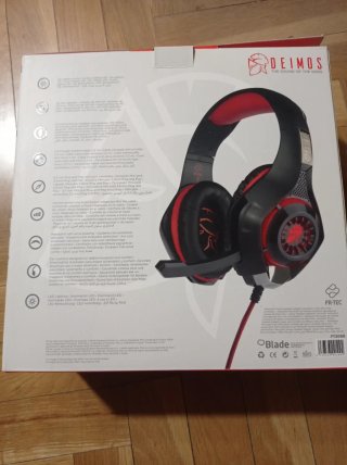 Cascos Gaming FR-TEC Deimos LED