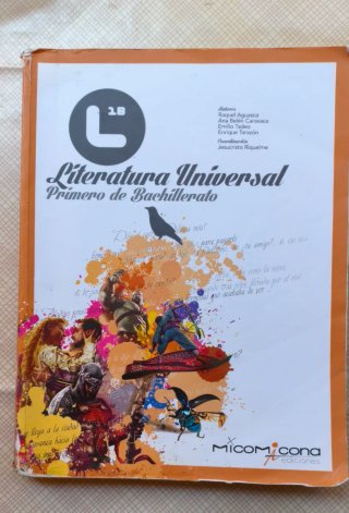 Literatura universal, Primero de Bachillerato