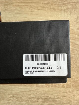 Occhiali da sole Off-White Branson Havana Green