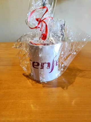 Tazas personalizadas con caramelos