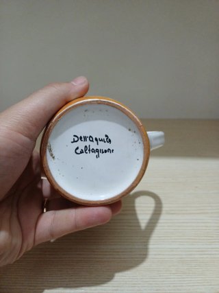 Tazza dipinta Dell'Aquila
