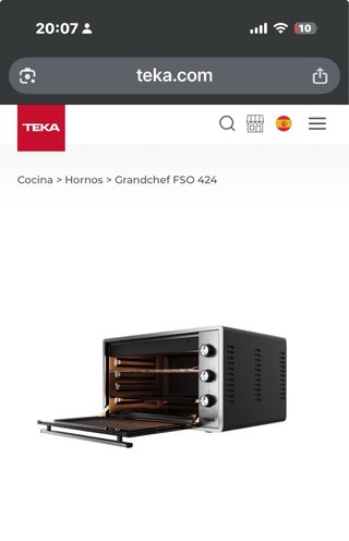 Horno sobremesa