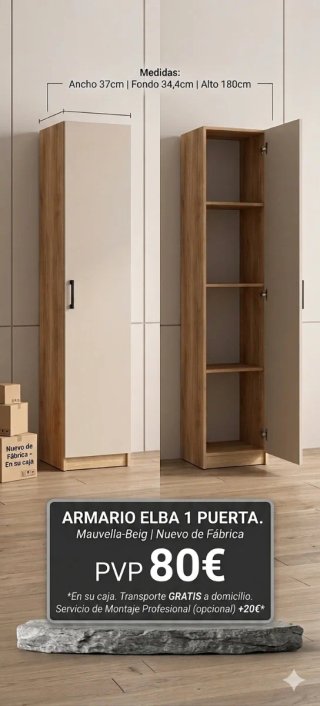 Armario 1 puerta Nuevo