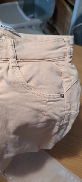 Pantalón Stradivarius Beige Talla S