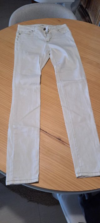Pantalón Stradivarius Beige Talla S