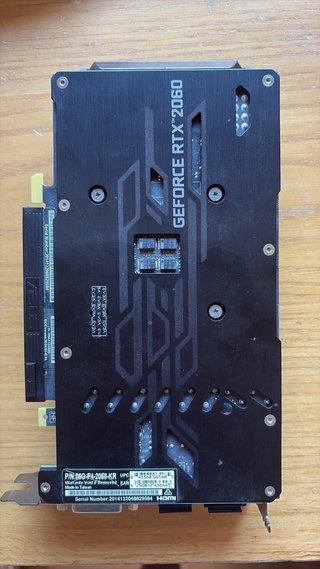 Tarjeta Gráfica EVGA GeForce RTX 2060