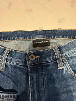 Pantalón vaquero Giorgio Armani azul