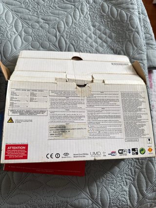 PSP para reparar, con caja