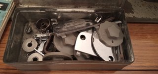 máquina Coser Wertheim con mueble y accesorios ori