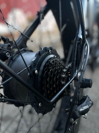 Fat Bike Negra