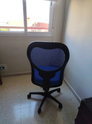 Silla de oficina/estudiante azul