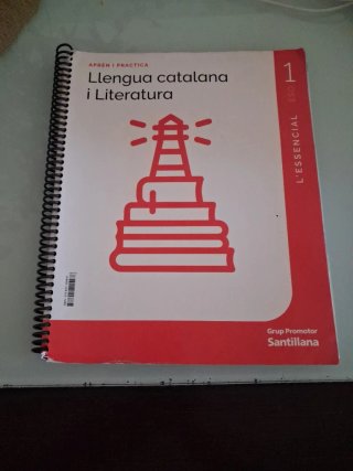 Quaderno Llengua catalana i Literatura 1 ESO Co...