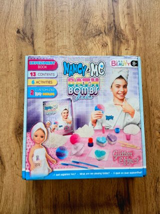 Kit Nancy y MC para hacer bombas de baño