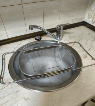 Escurridor de acero inoxidable
