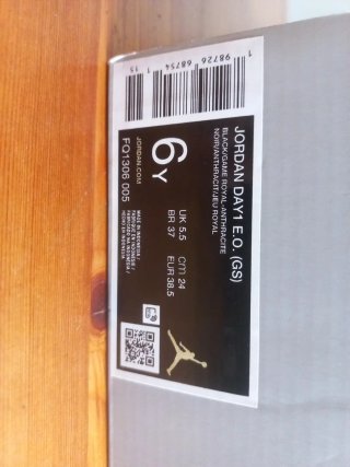 Zapatillas Nike Jordan 38.5