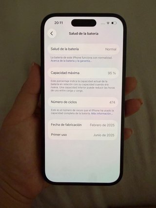iphone 15 negro 128GB