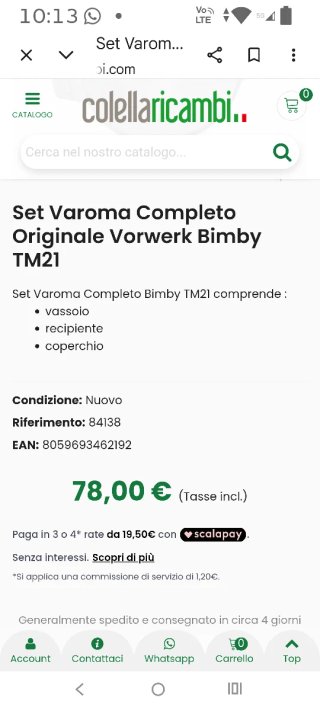 Varoma bimby Tm21