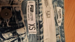 Lote de 3 pantalones cortos vaqueros