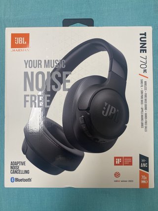 AURICULARES INALAMBRICOS JBL TUNE 770 NC NEGROS