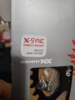 Plato SRAM 34T X-Sync2 Boost 3mm