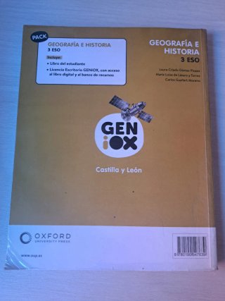 Libro geografía e historia 3ESO