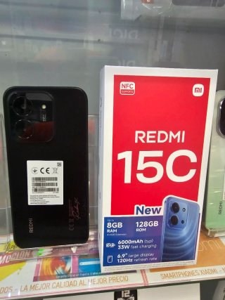 Xiaomi Redmi 15C 128GB Negro