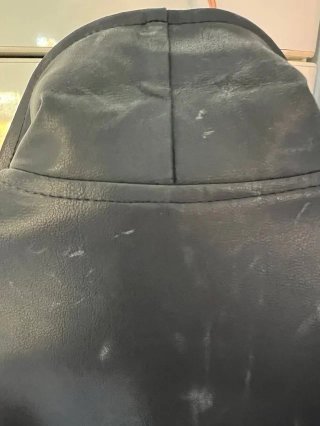 Chaqueta Polipiel Negra | Talla L | Buen Estado