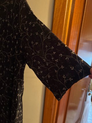 Vestido estampado mujer talla grande