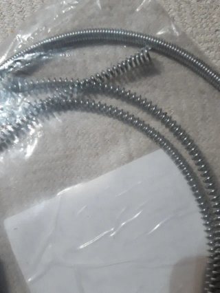 Muelle desatascador limpiador desagües tuberías