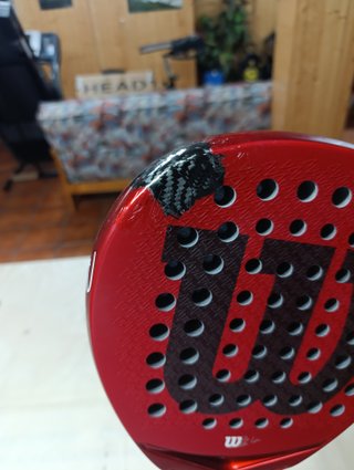 Pala de pádel Wilson Bela Pro V2.5 Roja
