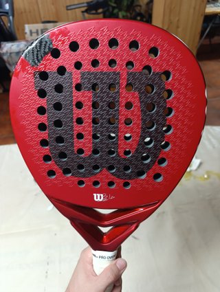 Pala de pádel Wilson Bela Pro V2.5 Roja