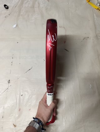 Pala de pádel Wilson Bela Pro V2.5 Roja