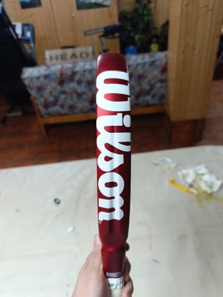 Pala de pádel Wilson Bela Pro V2.5 Roja