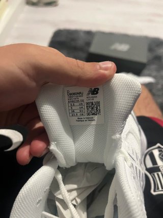 New Balance 9060 Triple White - Taglia 38