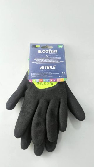 Guantes de nitrilo térmicos-frío TALLA 10 - XL