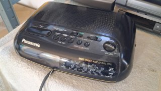Radio Despertador Panasonic RC-6099 Negro