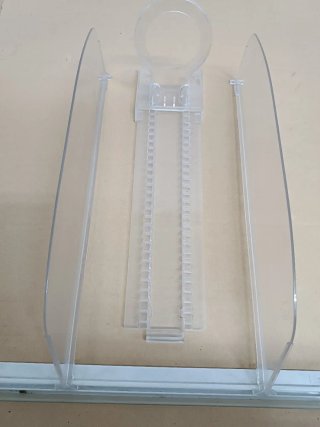 Separadores estantería supermercado plástico