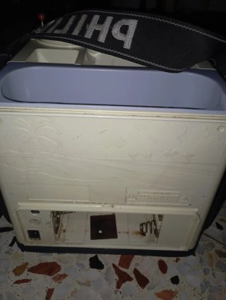 Radio Cassette Philips Beige/Negro