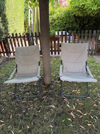 2 Hamacas de Piscina Beige