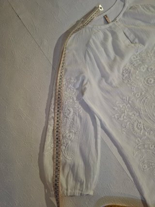 Camicia/Blusa Mango Cotone Bianco