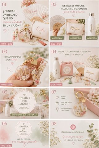Detalles personalizados . Ideal para regalar .
