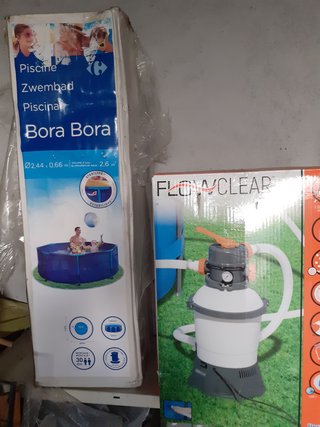 Piscina Bora Bora y Depuradora Arena
