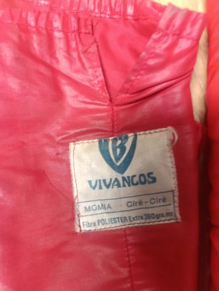 Saco momia reversible