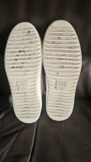 Zapatillas Zara Blancas Mujer