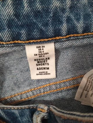 Pantalón tejano corto mujer